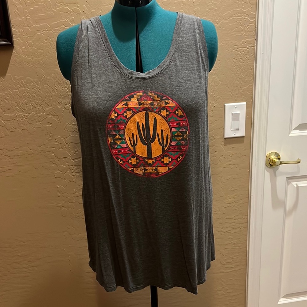 Rock and Roll Cowgirl Tank Top